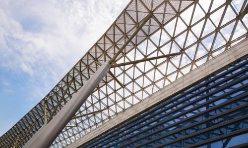 structural glass ceiling